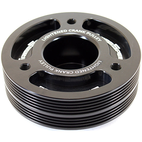 Grimmspeed Lightweight Crank Pulleys | 2002-2014 Subaru WRX and 2004-2021 Subaru WRX STI (095015)