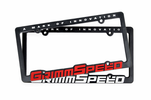 GrimmSpeed License Plate Frame (111050)