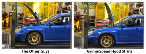 GrimmSpeed Hood Struts | 2002-2007 Subaru Impreza WRX STI (97016)