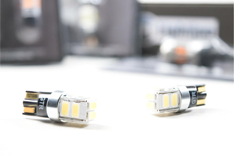 GTR Lighting T10/194: GTR 10-Chip Canbus LED - Amber | Multiple Fitments (GTR.LED310)