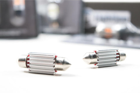 GTR Lighting Festoon: GTR Canbus LED - 31mm - Red | Multiple Fitments (GTR.LED342)