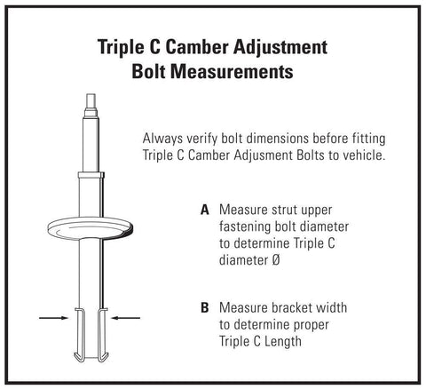 H&R Triple Camber Adjustment Bolts 14mm (TC114)