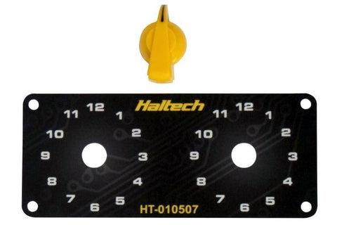 Haltech Dual Switch Panel Kit (HT-010509)