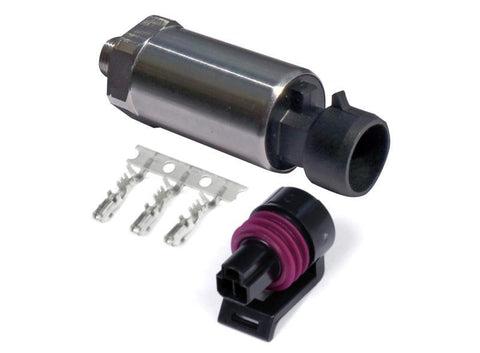 Haltech 150 PSI Motorsport Fuel/Oil/Wastegate Pressure Sensor with Stainless Steel Diaphragm (HT-010910)