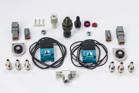 Haltech CO2 Boost Control Dual Solenoid & Pressure Sensor Kit (HT-020402)