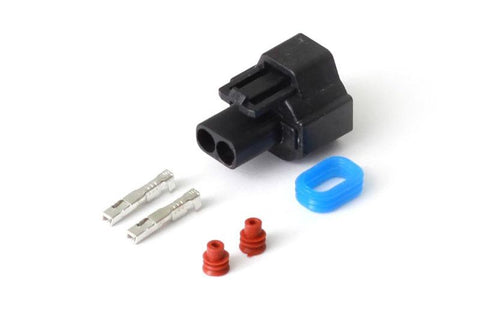 Haltech Plug and -Pins Only - ID/Bosch 2000 Denso Oval Type Injectors (HT-030304)