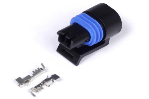 Haltech Plug and -Pins Only - Delphi 2 -Pin GM style Coolant Temp Connector | Multiple GM Fitments (HT-030411)
