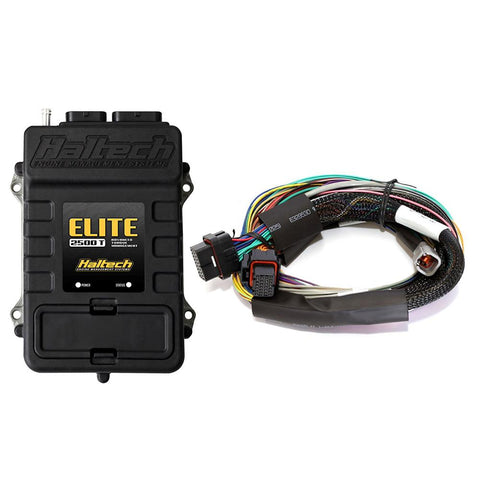 Haltech Elite 2500 T With Basic Universal Wire-in Harness Kit (HT-151312)