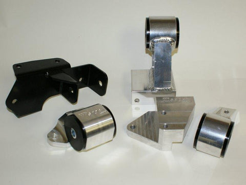 Hasport 84-87 Honda Civic and CRX B-Series Hydraulic Swap Billet Engine Mount Kit