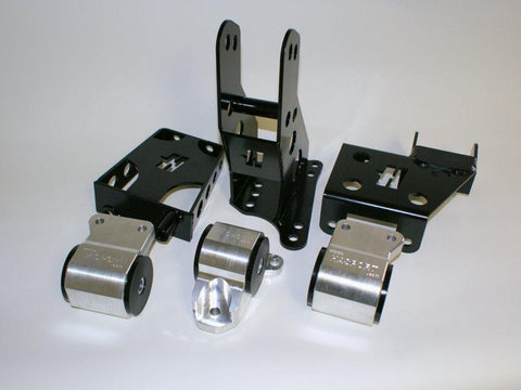 Hasport 92-95 Civic 94-01 Integra 93-97 Del Sol J-Series Billet Swap Engine Mount Kit Dual Height - Modern Automotive Performance
