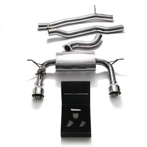 Armytrix Stainless Steel Valvetronic Catback Exhaust System | 2015-2020 Audi TT MK3 8S (AU8S2-DS33B)