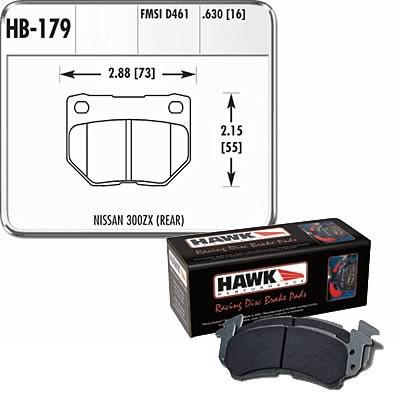 Hawk Performance HT 10 Racing Brake Pads | Multiple Fitments (HB179S.630)