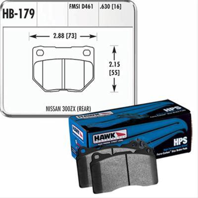 Hawk Performance HPS Brake Pads | Multiple Fitments (HB179F.630)
