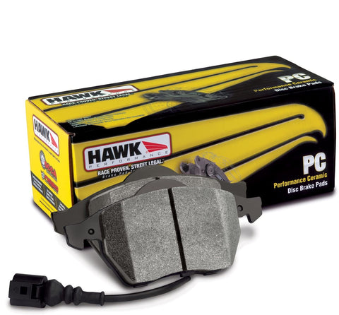 Hawk Performance Ceramic Performance Front Brake Pads | 2012-2015 Chevrolet Camaro ZL1 (HB649Z.605)