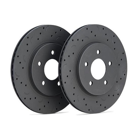 Hawk Talon Drilled & Slotted Front Brake Rotor Set | 2013-2016 Scion FR-S (HTC4955)