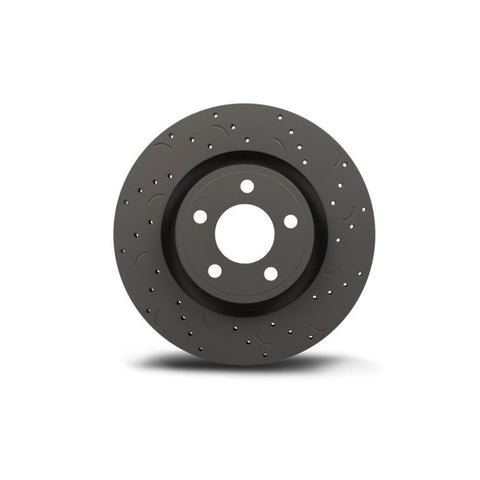 Hawk Talon Drilled & Slotted Rear Brake Rotors | 10-15 Hyundai Genesis Coupe w/ Brembo Brakes (HTC5076)