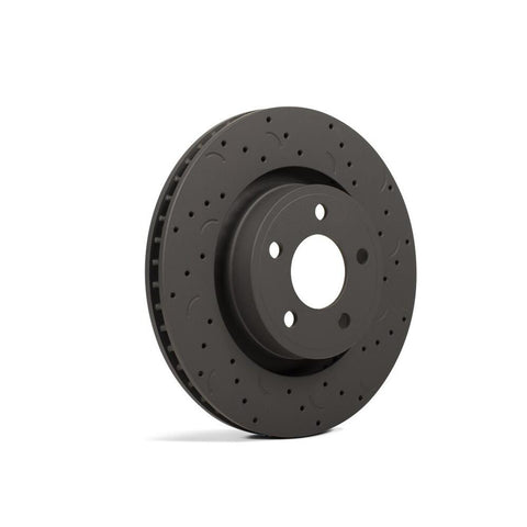 Hawk Talon Drilled & Slotted Front Brake Rotor Set | 2000-2009 Honda S2000 (HTC5312)