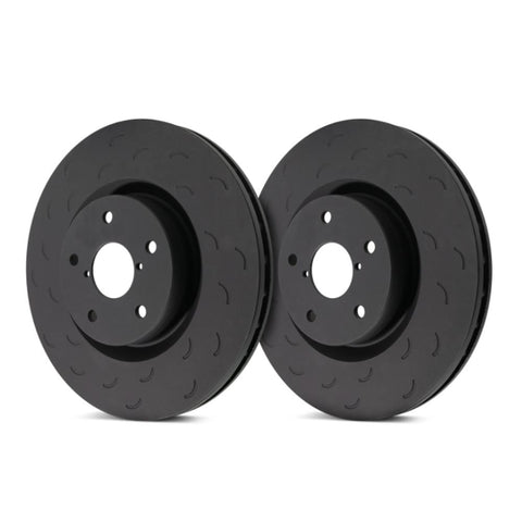 Hawk Talon Solid 11.8 Diameter Rear Brake Rotor Set | 2000-2009 Honda S2000 (HTS5321)