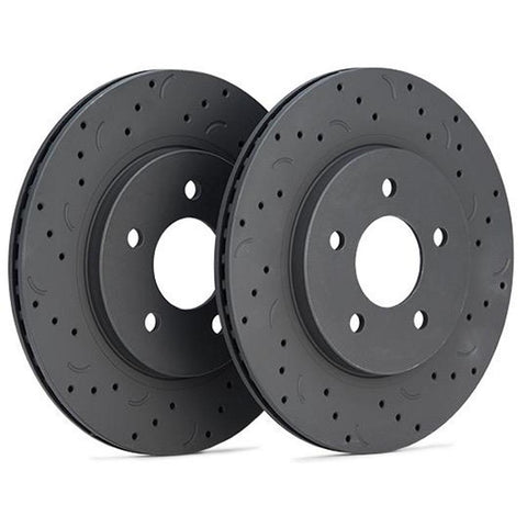 Hawk Talon Slotted Only Front Brake Rotor Set | Multiple Fitments (HTS5339)