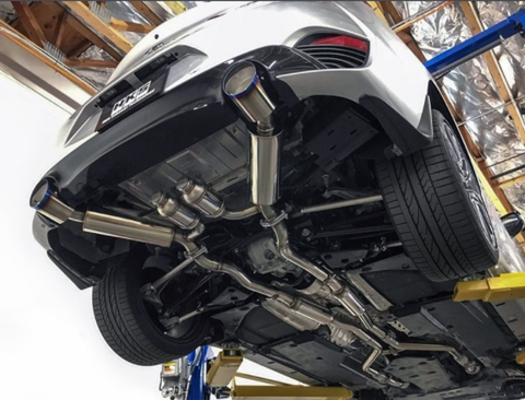 HKS Dual Exit Cat-Back Exhaust | 2017-2022 Infiniti Q60 3.0T RWD (31014-KN001)