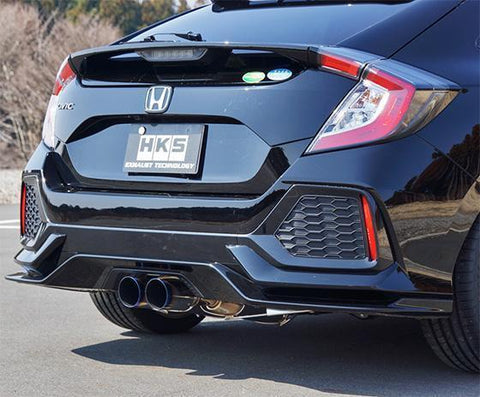HKS LEGAMAX Premium Catback Exhaust | 2017-2021 Honda Civic Hatchback (31021-AH004)