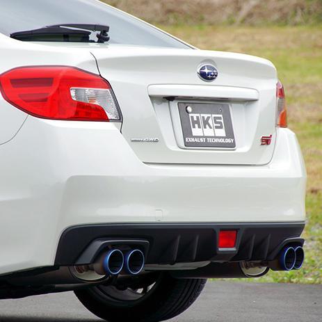 HKS Super Turbo Titanium Catback Exhaust | 2015-2021 Subaru STI (31029-AF013V)