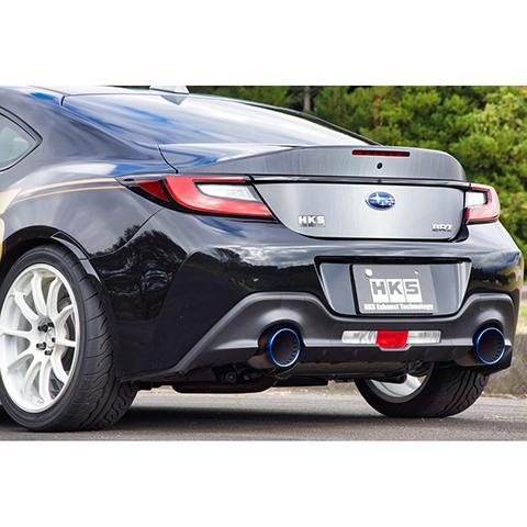 HKS Legamax Premium Axle-Back Exhaust System | 2022+ Subaru BRZ/Toyota GR86 (32018-AF018)