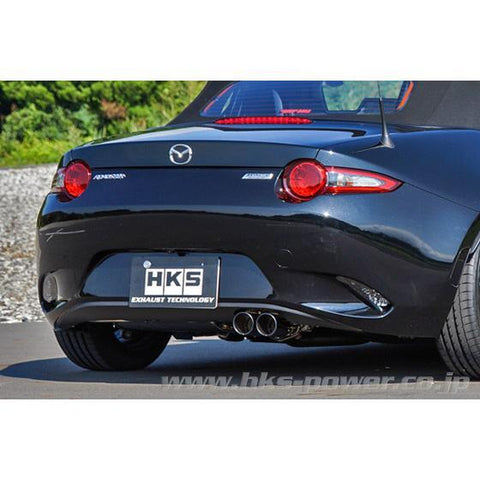 HKS Legamax Premium Axle-Back Exhaust | 2016-2025 Mazda MX-5 Miata (32018-AZ010)
