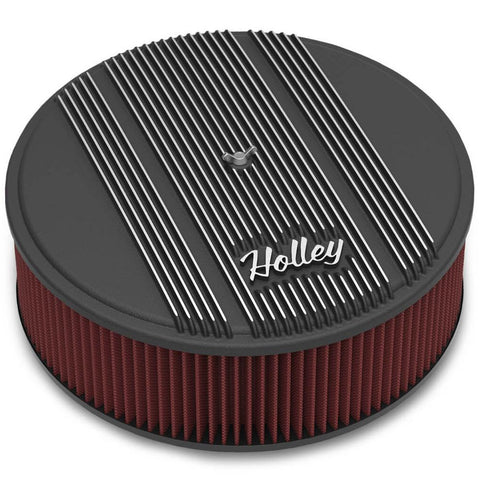 Holley 14" Round Finned Air Cleaner (120-157)