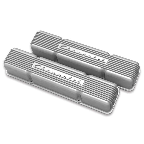 Holley GM Licensed Vintage Series SBC Valve Covers (241-106)