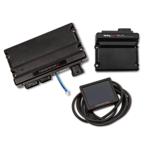Holley Terminator X MPFI System with EV6 Injectors | 2013-2015 Ford Coyote w/ Ti-VCT and EV6 Injectors (550-1213)