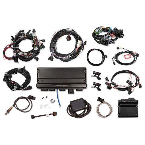 Holley Terminator X MPFI System | 2011-2012 Ford Coyote w/ Ti-VCT, EV1, 4R70W, and DBW TB (550-1507)