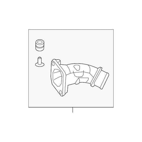 Honda OEM Intercooler Inlet Pipe Assembly | 2017-2021 Honda Civic Type-R (17283-5BF-A00)