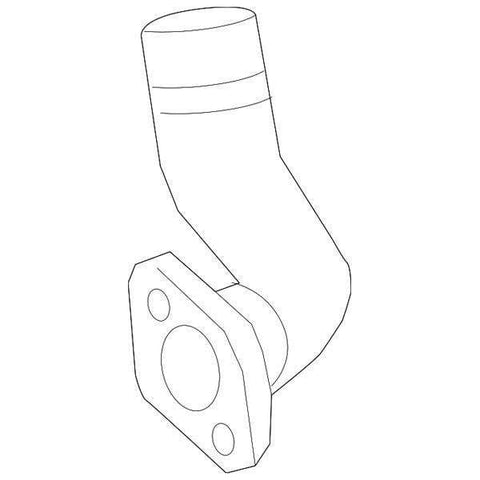 Honda OEM Intercooler Outlet Pipe | 2016-2021 Honda Civic 1.5T/Si (17291-5AA-A01)