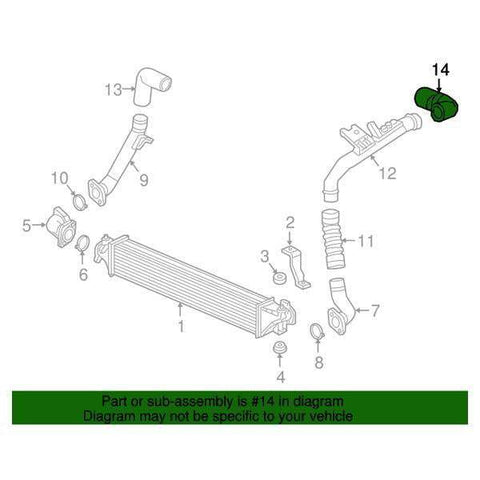 Honda OEM Drive By Wire Hose | 2016-2021 Honda Civic 1.5T/Si (17294-59B-006)