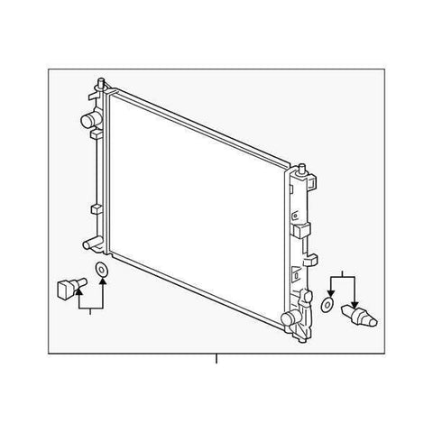 Honda OEM Denso Radiator | 2016-2021 Honda Civic 1.5T/Si (19010-5AA-A01)