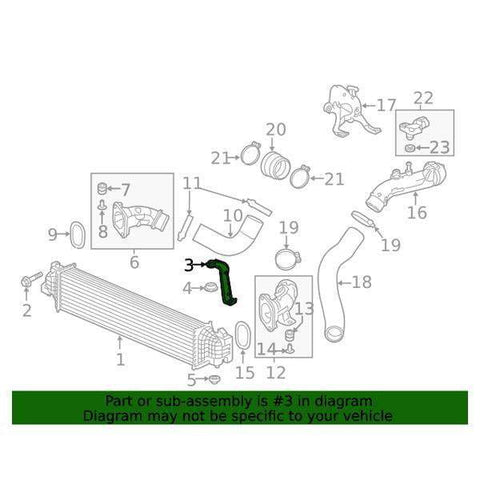Honda OEM RH Intercooler Stay | 2017-2021 Honda Civic Type-R (19701-5BF-A00)
