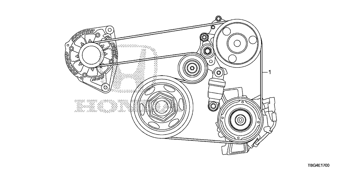 2008 honda civic belt diagram hot sale