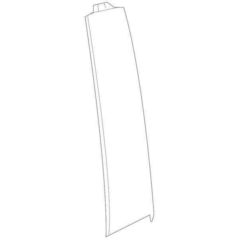 Honda OEM Front Door Window Side Garnish - Passenger Side | 16-21 Honda Civic Coupe (72430-TBG-A01)