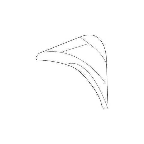 Honda OEM Front Door Window Corner Garnish - Passenger Side | 17-21 Honda Civic Hatch (72456-TGG-A01)