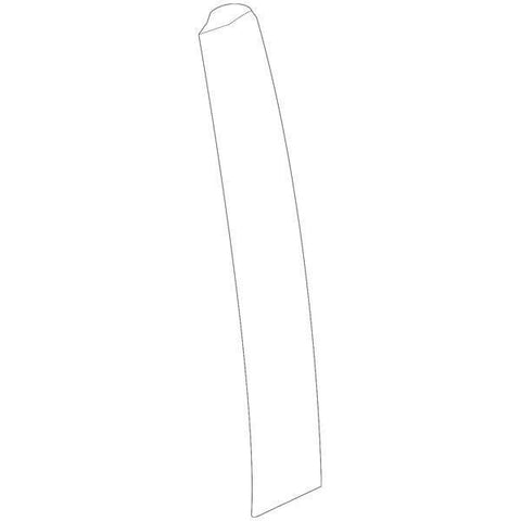 Honda OEM Front Door Window Side Garnish - Driver Side | 16-21 Honda Civic Sedan (72470-TBA-A01)