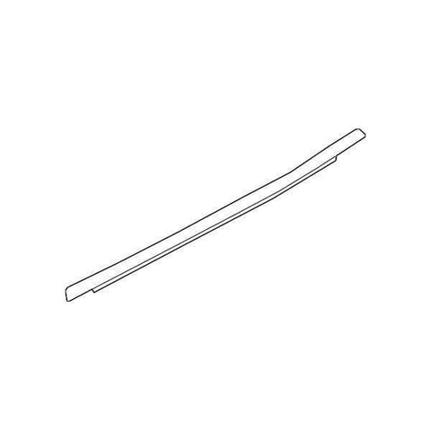 Honda OEM Rear Door Window Bottom Molding - Driver Side | 16-21 Honda Civic Sedan (72950-TBA-A01)