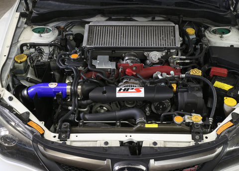 HPS Short Ram Air Intake w/ Heat Shield | 2008-2014 Subaru WRX/STi (827-566)