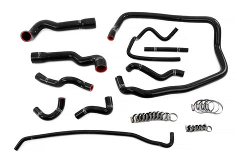 HPS Silicone Coolant Hose Kit | 1996 - 1999 BMW 328i and 1998 - 1999 BMW 323i (57-2138-BLK)