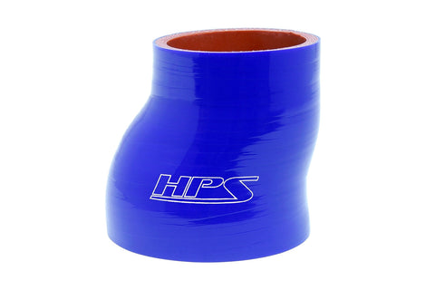 HPS 2-1/2" - 3-1/2" 4-ply Reinforced Silicone Offset Coupler Hose | Universal (HTSOR-250-350-BLK)