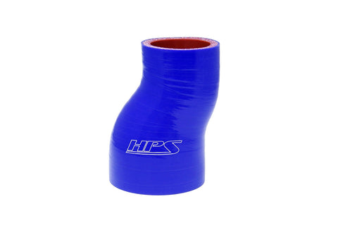HPS 2-3/8" - 2-3/4" 4-ply Reinforced Silicone Offset Coupler Hose | Universal (HTSOR-238-275-BLK)