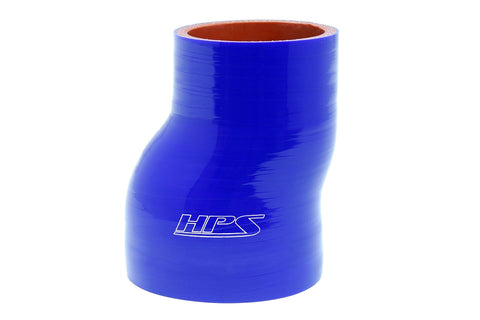HPS 3" - 3-1/2" 4-ply Reinforced Silicone Offset Coupler Hose | Universal (HTSOR-300-350-BLK)