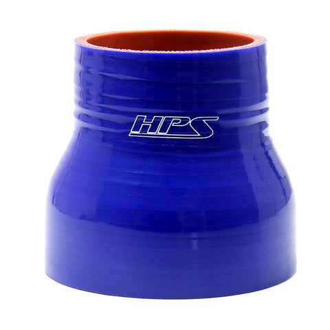 HPS 3/8" - 1/2" 4-ply Reinforced Silicone Straight Coupler Hose | Universal (HTSR-038-050-L4-BLK)
