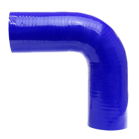 HPS 1-3/4" 4-ply Reinforced Silicone 90 Degree Elbow Hose | Universal (HTSEC90-175-BLK)