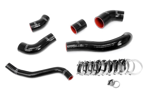 HPS Silicone Intercooler Boots Hose Kit | 2019 - 2021 Hyundai Veloster (57-2003-BLK)